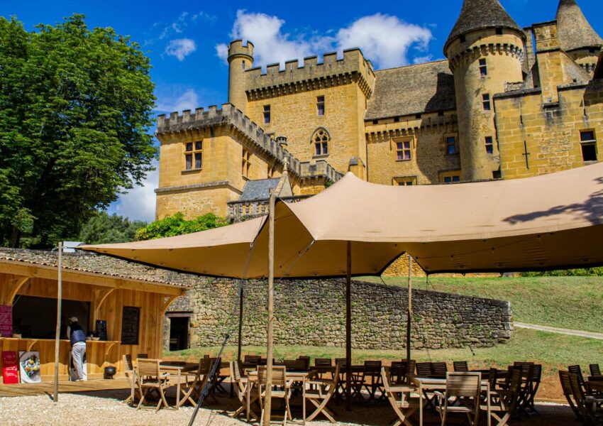 Restaurant au château de Puymartin